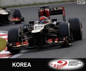 Puzzle Kimi Räikkönen - Lotus - 2013 Κορεατικά Grand Prix, 2η ταξινομούνται